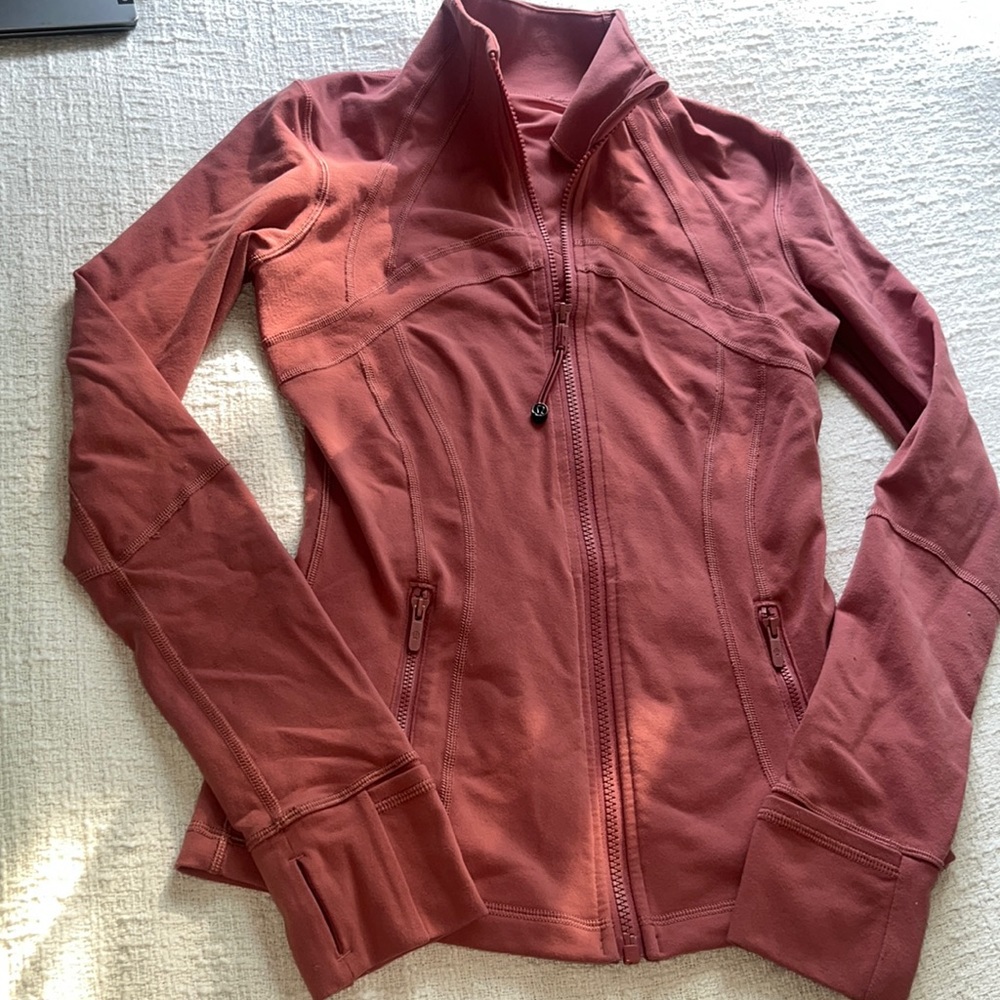 LULULEMON pink define jacket